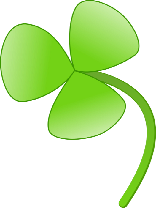 3 Leaf Clover - Flower With 3 Leaves (526x700)