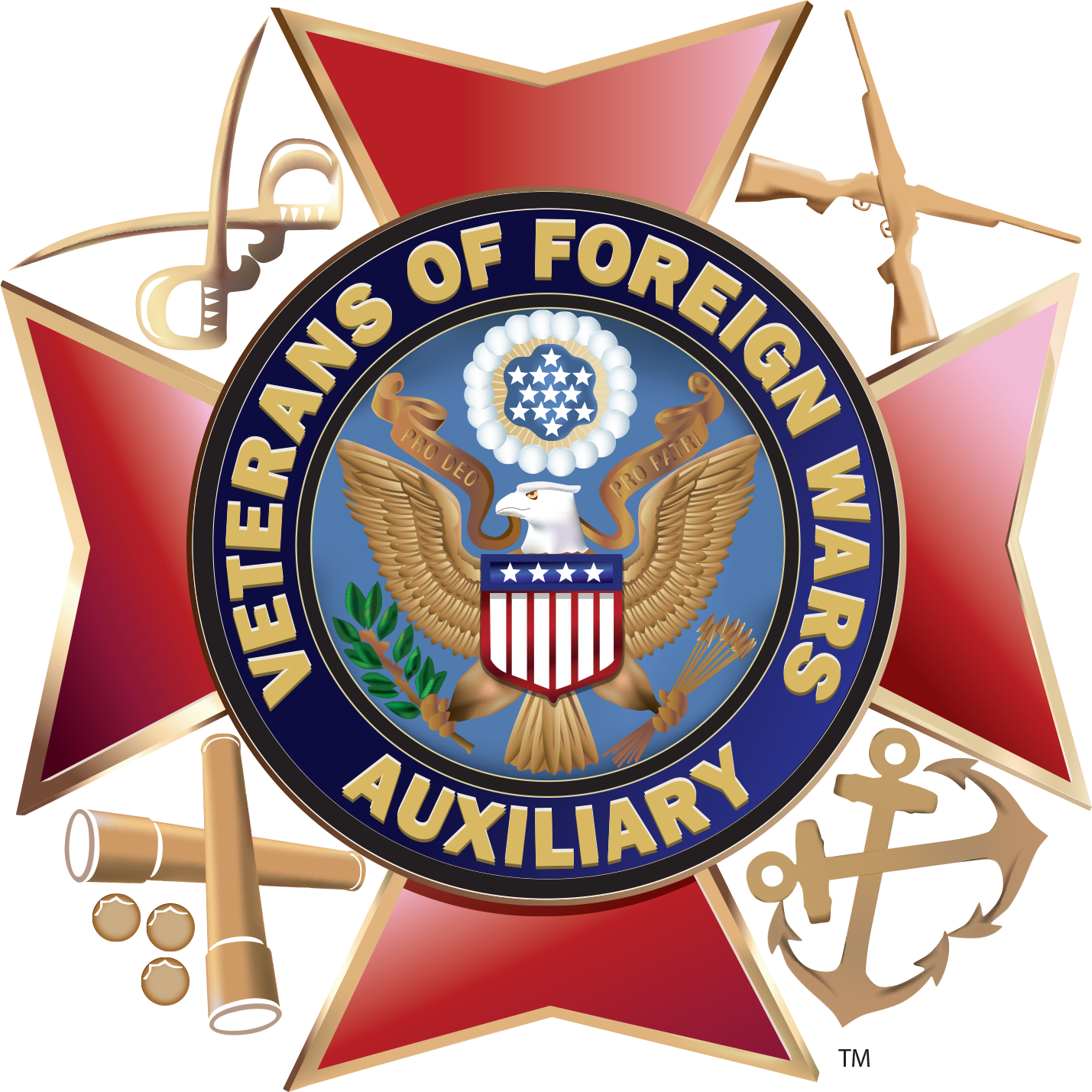 What Do We Do - Veterans Of Foreign Wars Auxiliary Logo (1429x1429)