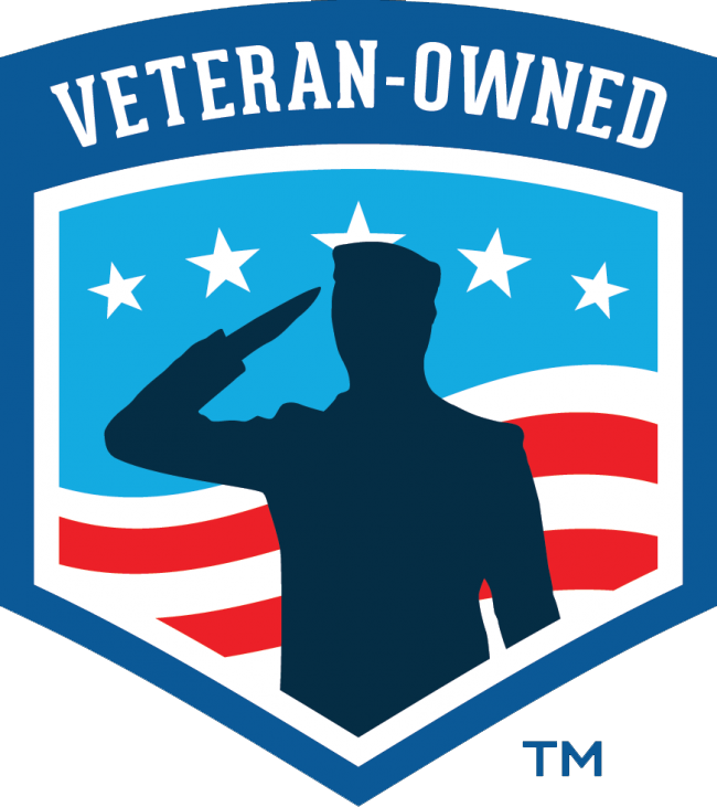 Veteran Owned Internachi Logo - Veteran Owned Business Logo Vector (650x731)