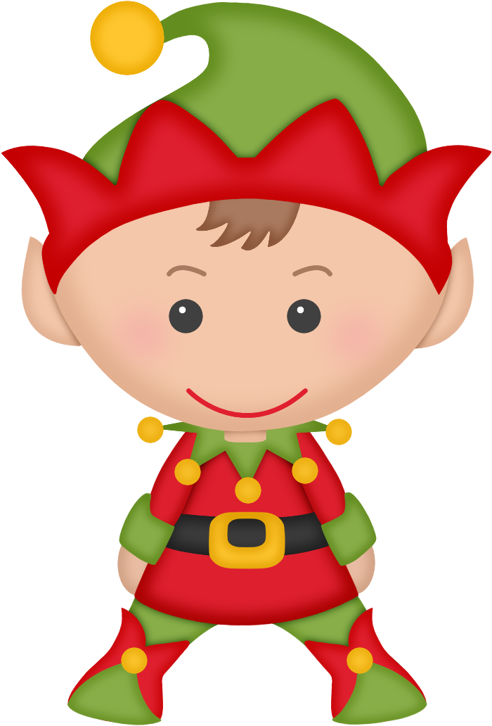 Ideas Y Material Gratis Para Fiestas Y Celebraciones - Girl Elf (1050x1212)