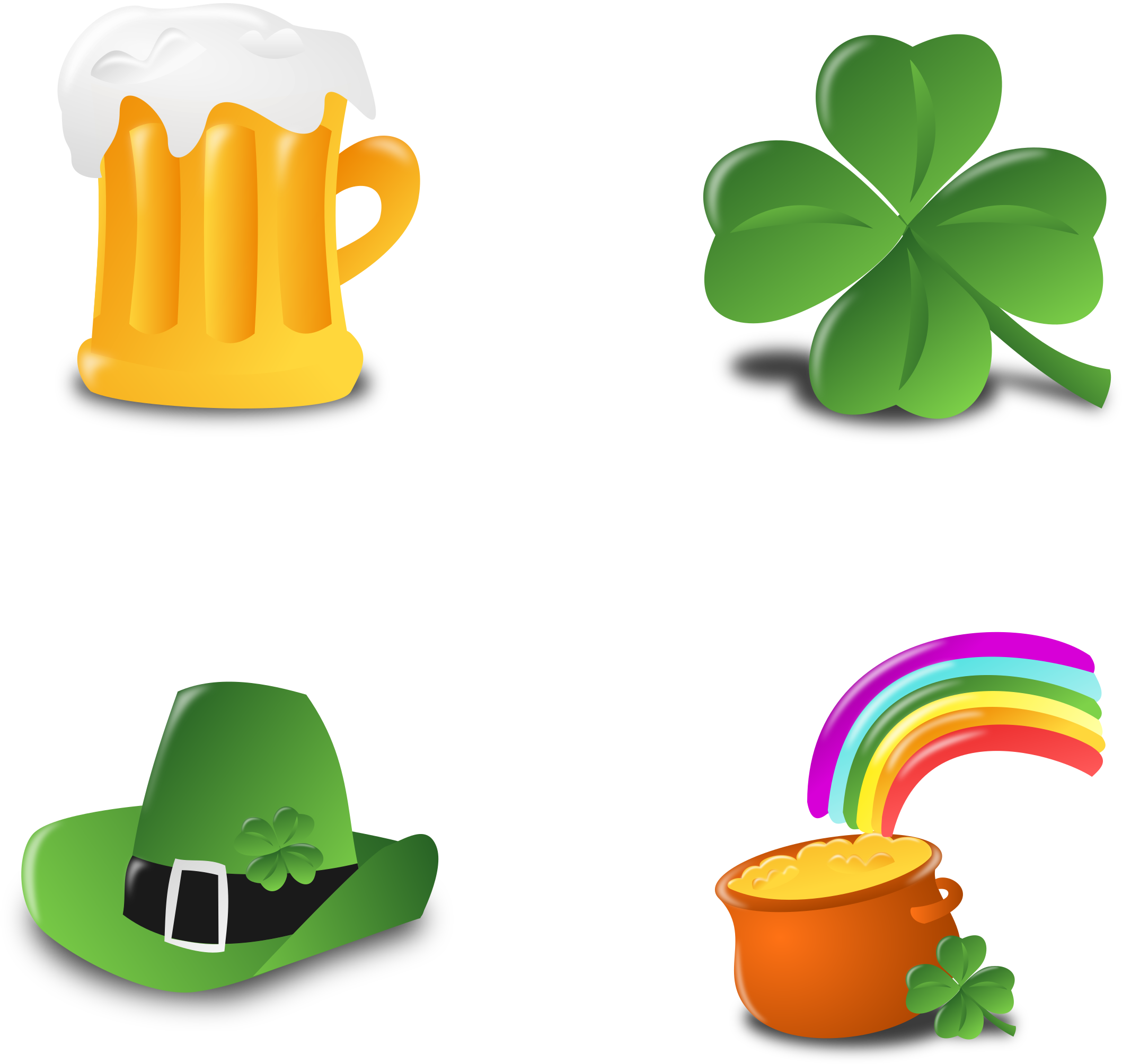 Big Image - Saint Patricks Day Clipart (2400x2400)