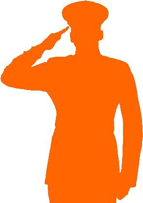 Veterans Benefits Are Perhaps The Most Misunderstood - Veteran Saluting Silhouette (317x442)