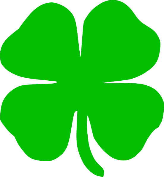 Shamrock Clip Art - Shamrock Clipart (552x597)