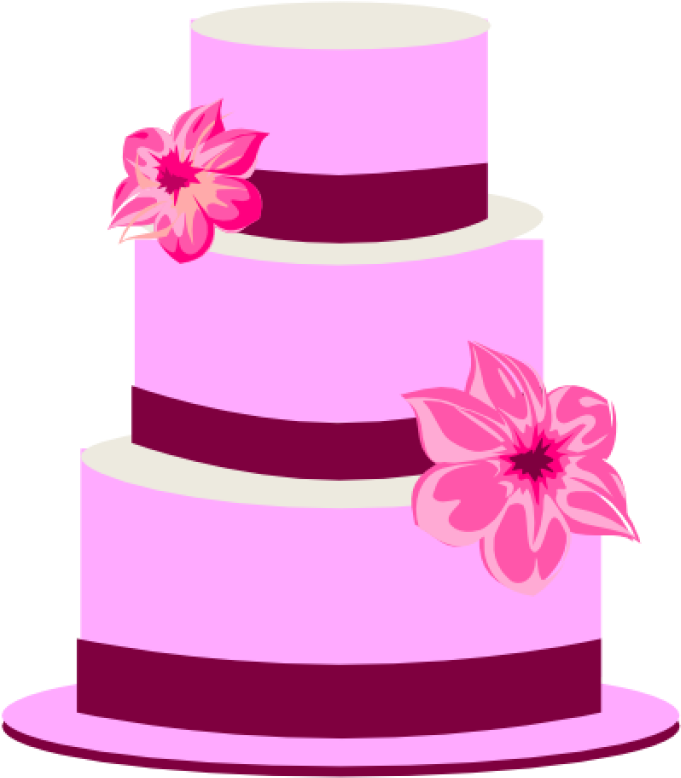 Wedding Cake Clipart Tiered Cake Clip Art At Clker - 3 Tier Cake Clip Art (1024x1024)