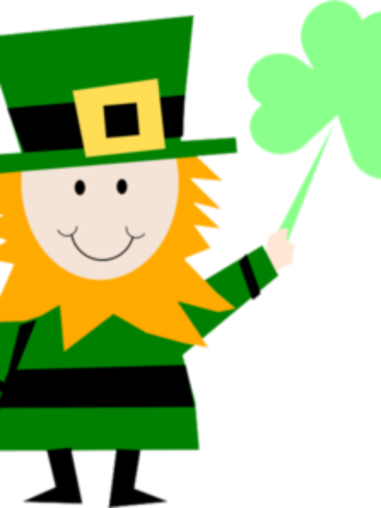 Celebrating Weekend Clipart - March Calendar 2018 St Patrick's (534x712)