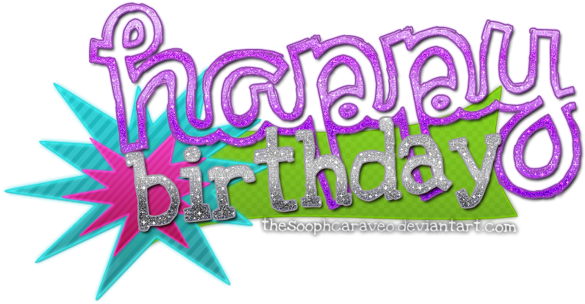 More Like Mixed Png [render] By Sarahchoi12 - Happy Birthday Morado Png (859x480)