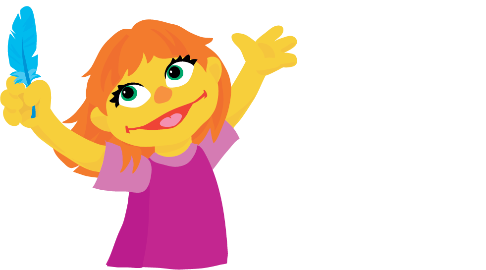 Ce Aut Storyart - Sesame Street Julia Facts (981x545)