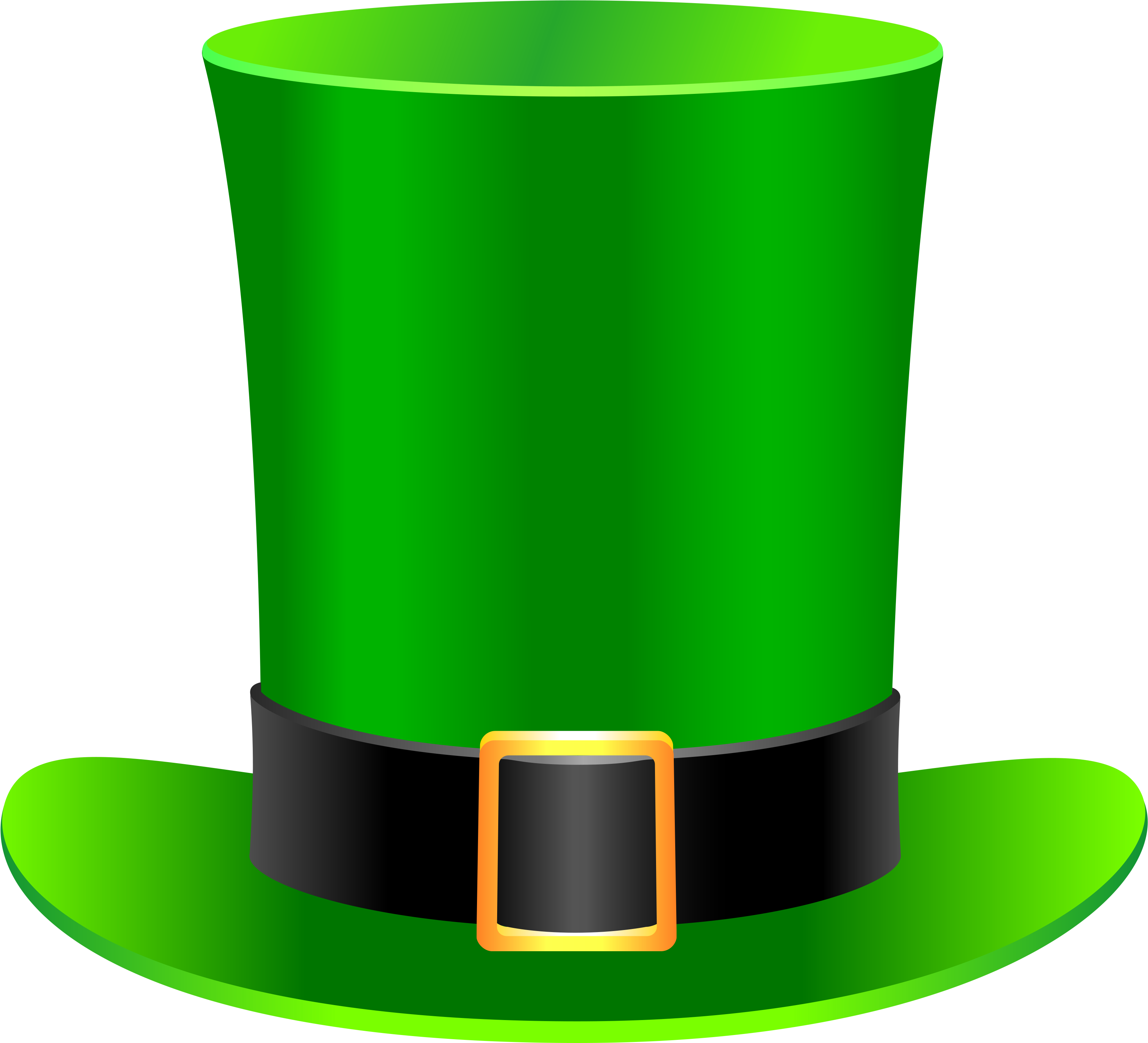 Leprechauns Hat Saint Patricks Day Clipart Png Images - St Patrick's Day Hat (3506x3152)