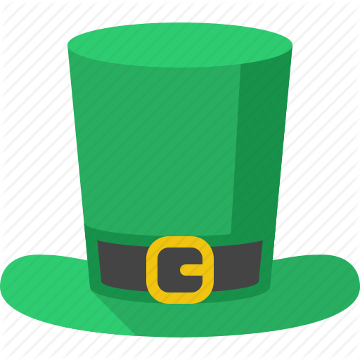 Green, Hat, Leprechaun, Patrick, Saint Patrick Pictures - St Patricks Day Hat Png (512x512)