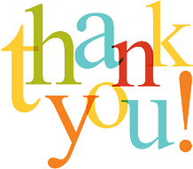 Thank You Transparent Clipart (300x200)