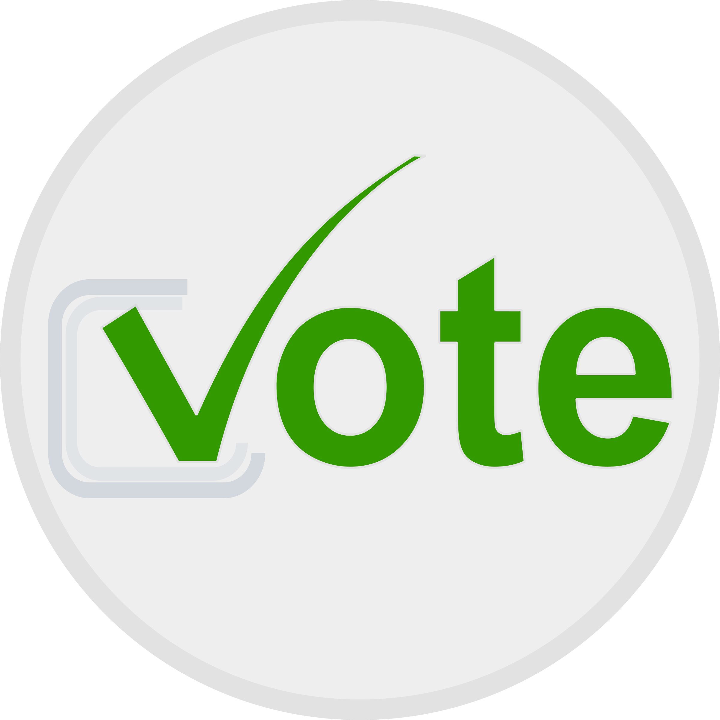 Vote Icon - Online Voting Icon Png (2400x2400)