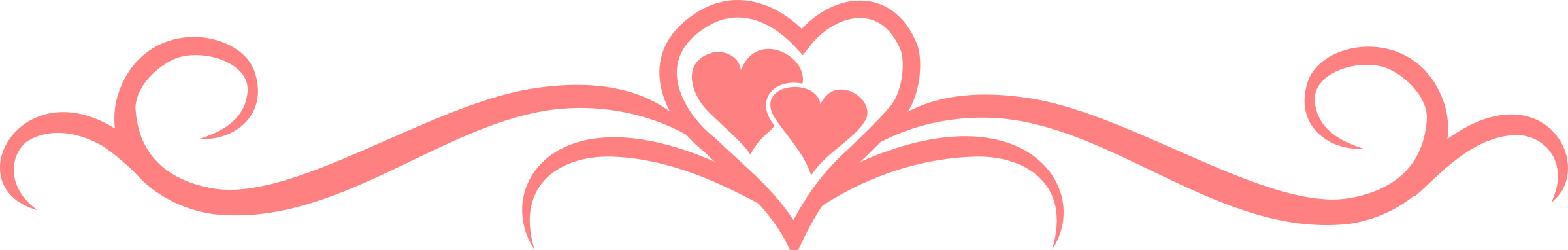 Big Image - Hearts In A Line (2400x382)