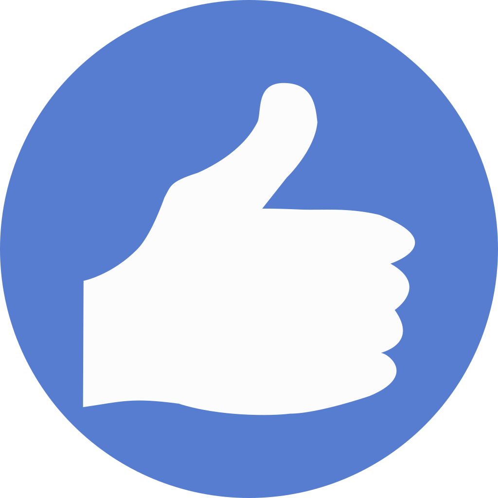 Election Thumbs Up Icon - Portrait Of A Man (1024x1024)
