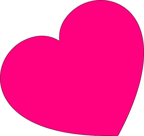 Small Pink Heart Clipart - Pink Valentine Hearts Clip Art (600x566)