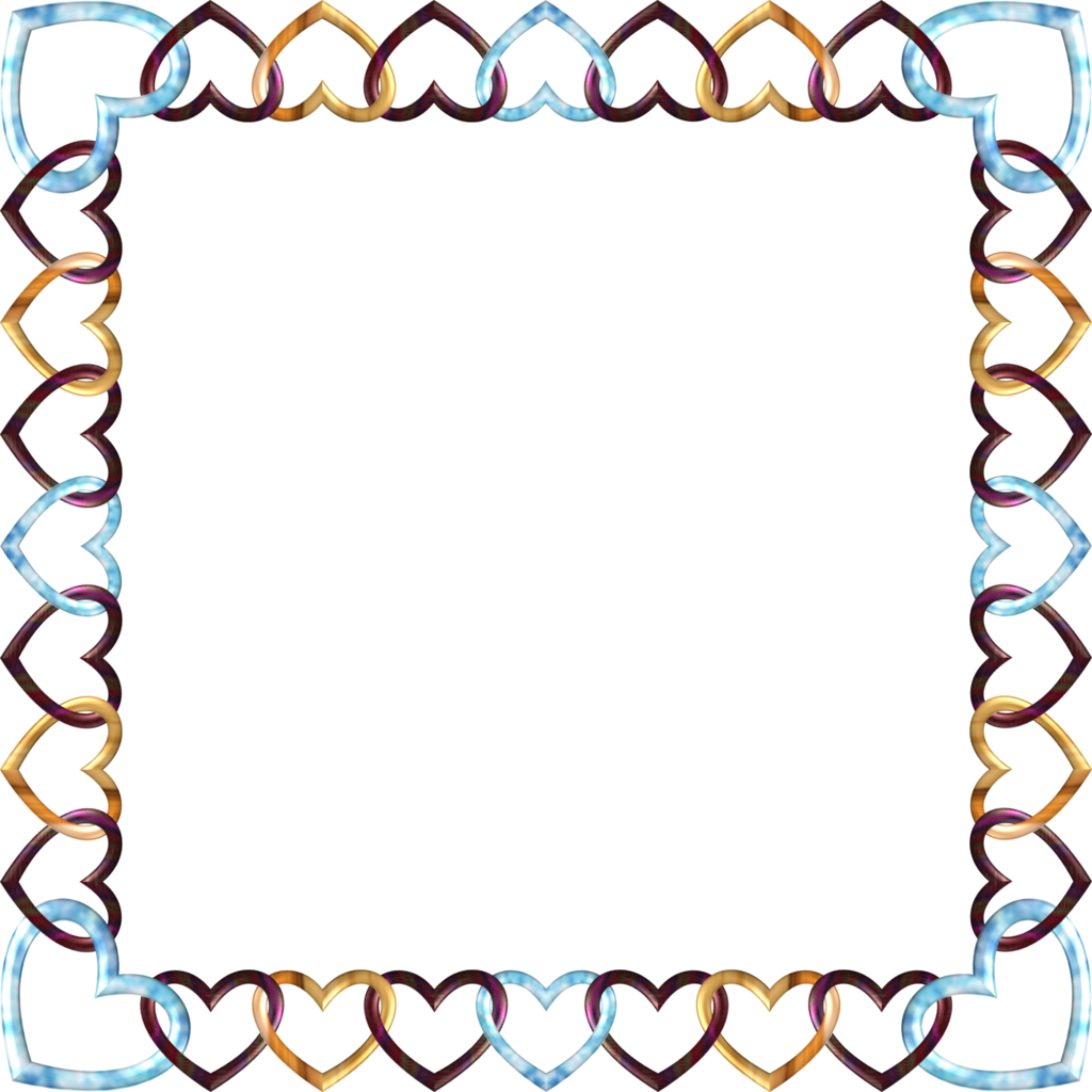 Square Frame Frozen By Happyare Square Frame Frozen - Square Heart Frame Png (1024x1024)