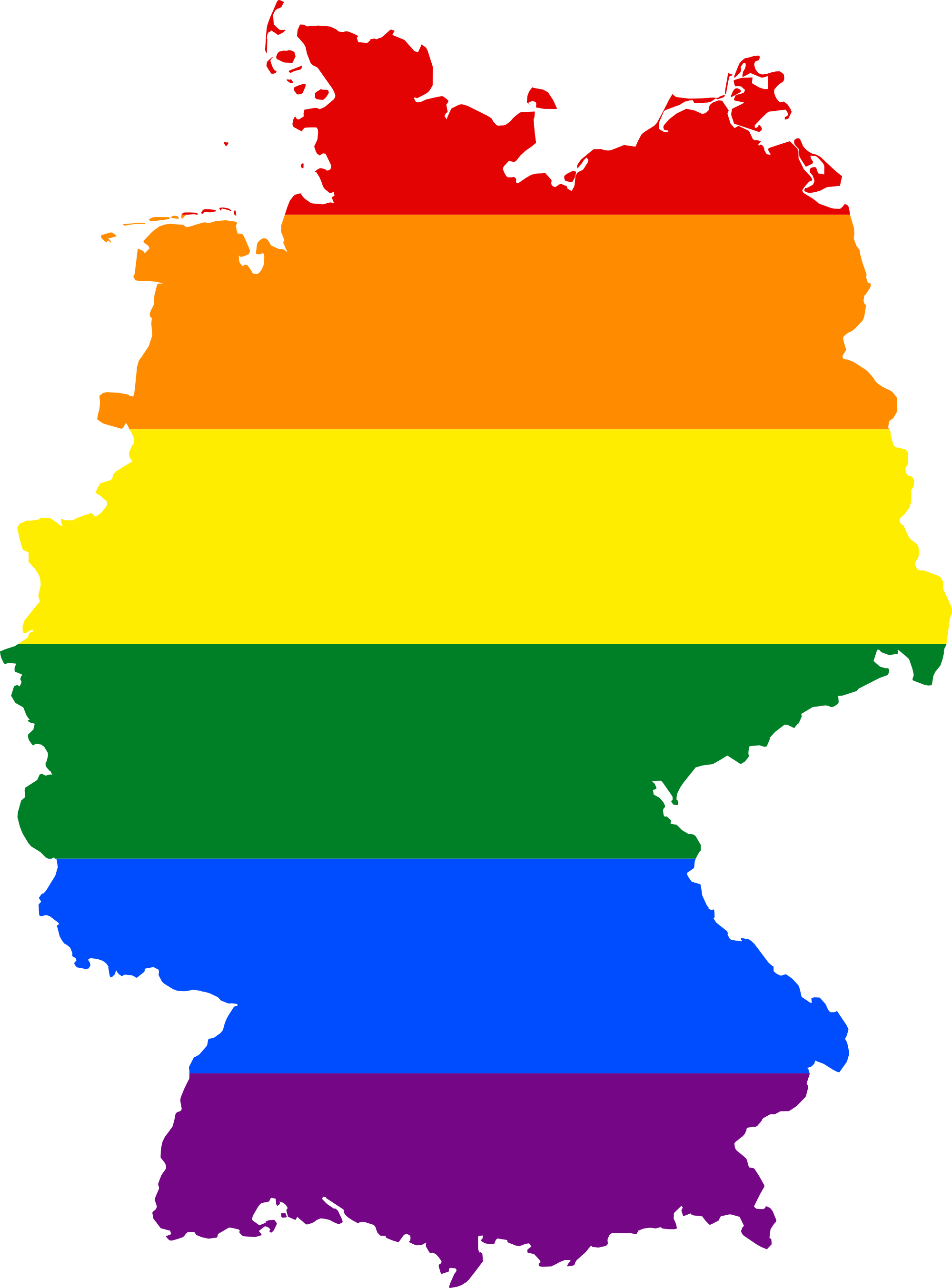 Merkel's Decision To Allow Same Sex Marriage Is A Calculated - Germany Gay Marriage Flag (2000x2707)