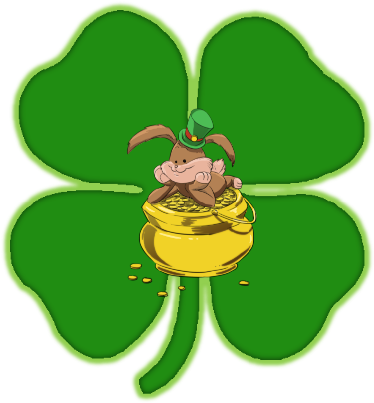 Stuffed Bunny St Patrick - Saint Patricks Day Family Guy (751x833)