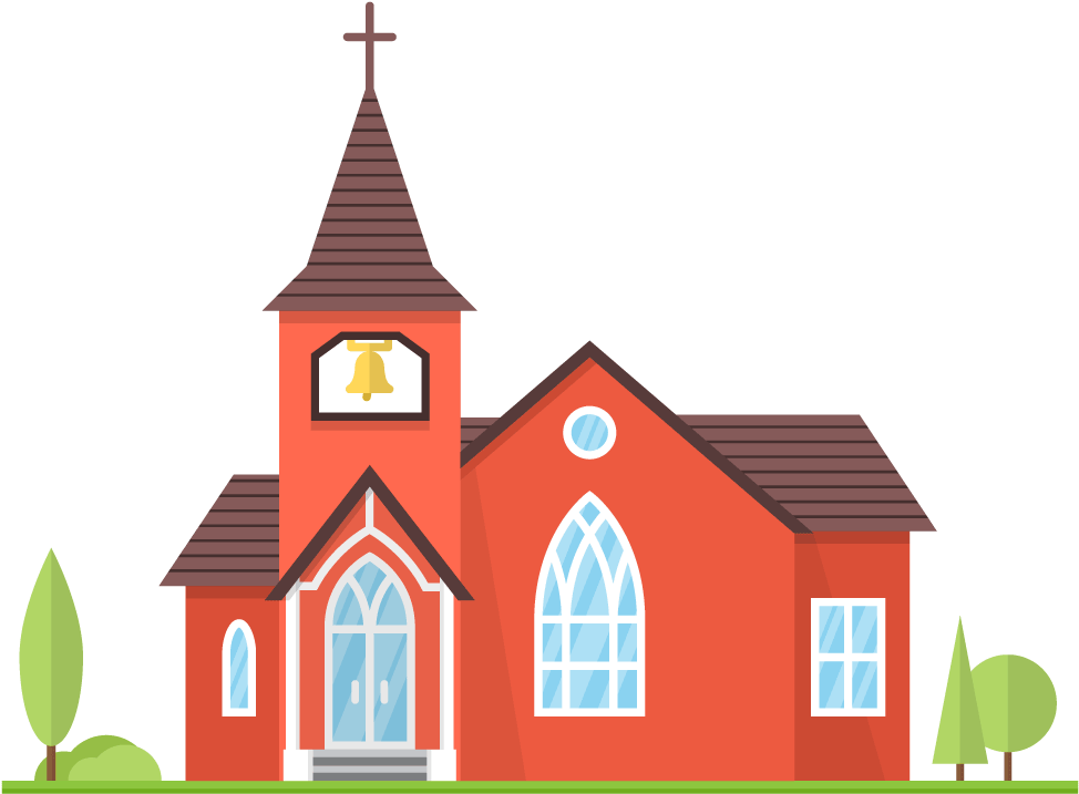 Lds Church Clipart Download - Paisagem Católicas (1000x1000)