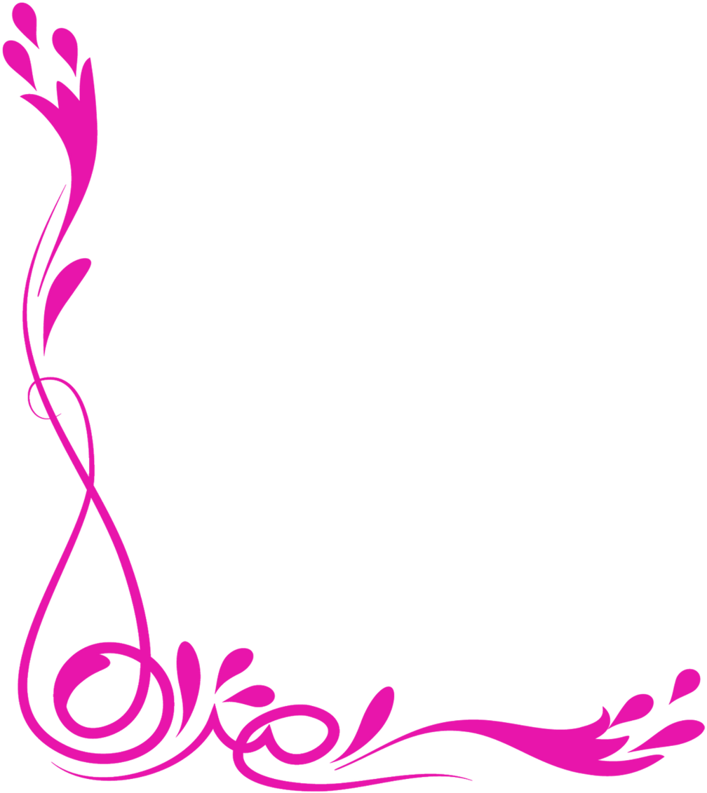 Border Clip Art - Wedding Corner Border Png (1600x1200)