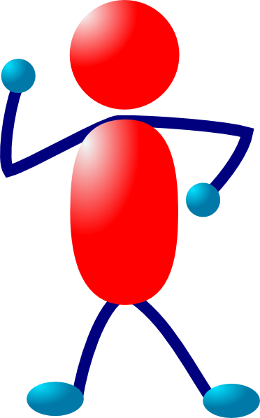 Codes For Insertion - Stick People Clip Art (372x598)