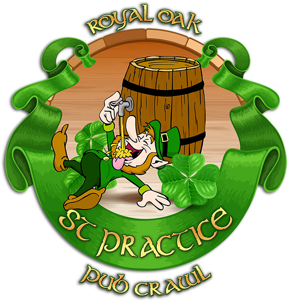 St Practice Day Pub Crawl - Vector Graphics (616x616)