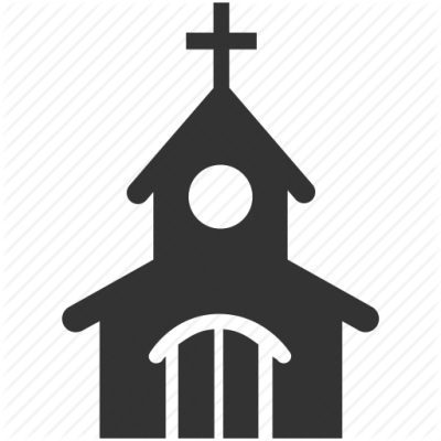 Church Clipart Transparent Png Images - Church Building Icon Png (400x400)