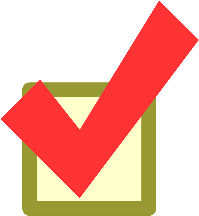 Presidential Election - Grey Check Mark Png (880x880)