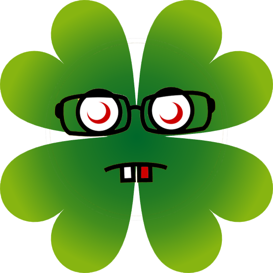 Patrick's Day 2011 - Four Leaf Clover Clipart (555x555)
