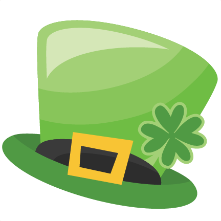 Patrick's Day Leprechaun Hat Svg Scrapbook Cut File - Clip Art (432x432)