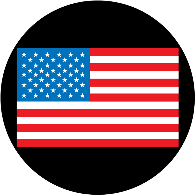 American Flag Clipart Flat - State Of The Union Chris Brown (800x800)