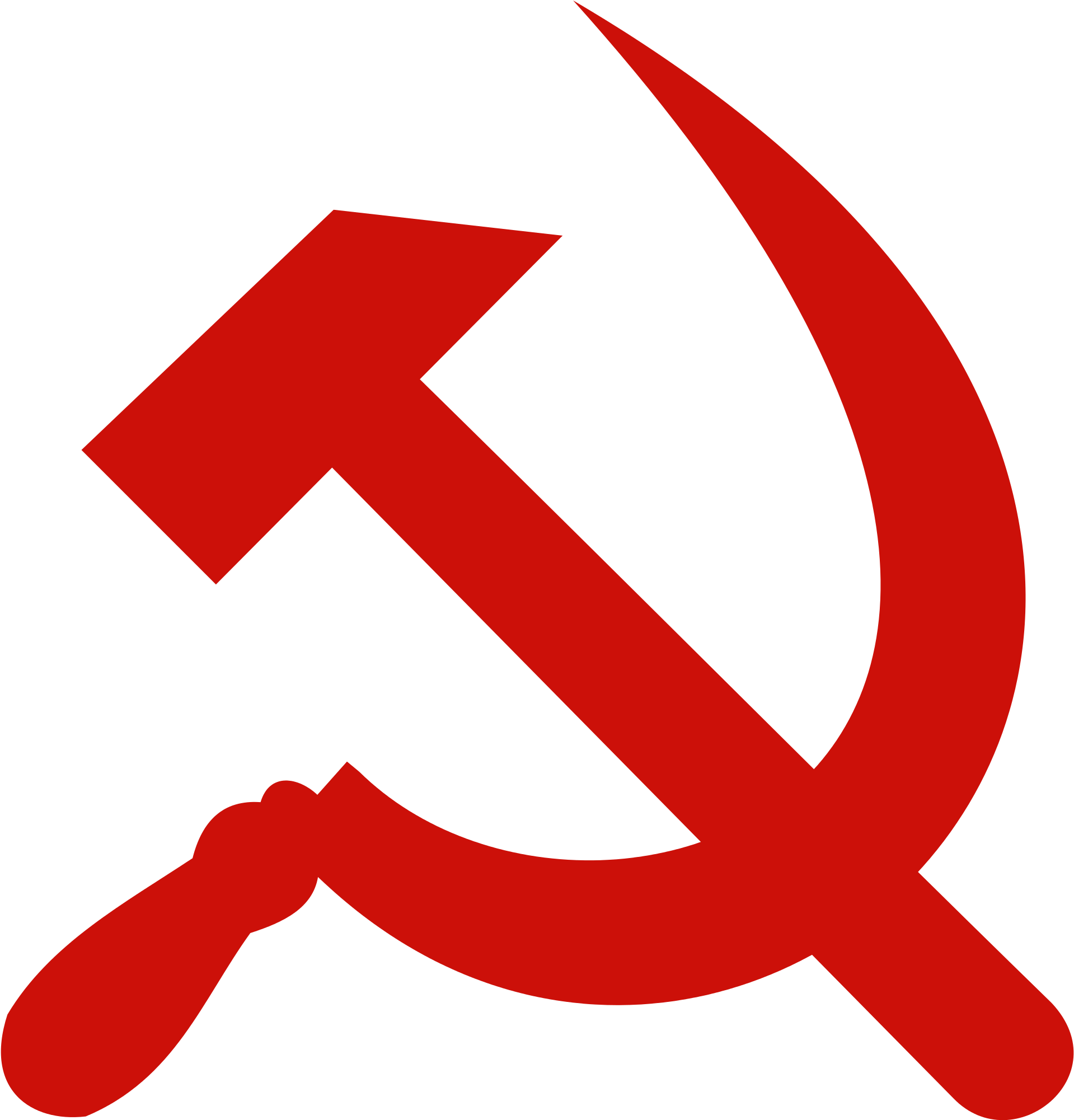 Tour Of Communism - Hammer And Sickle Transparent (2000x2000)