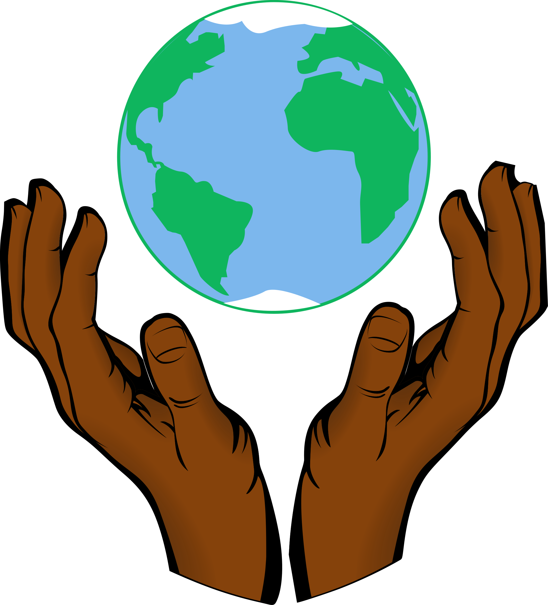 28 Collection Of Earth In Hands Clipart - Earth In Hands Png (2175x2400)