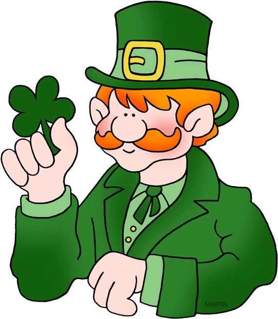 Luck Of The Irish - Saint Patrick Phillip Martin (593x648)