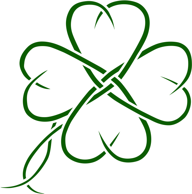 Dinner $50 - Celtic Four Leaf Clover (640x644)