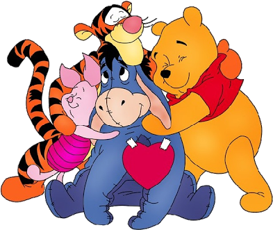 Valentine's Day Clipart Winnie The Pooh - Winnie The Pooh Valentines Day (400x400)