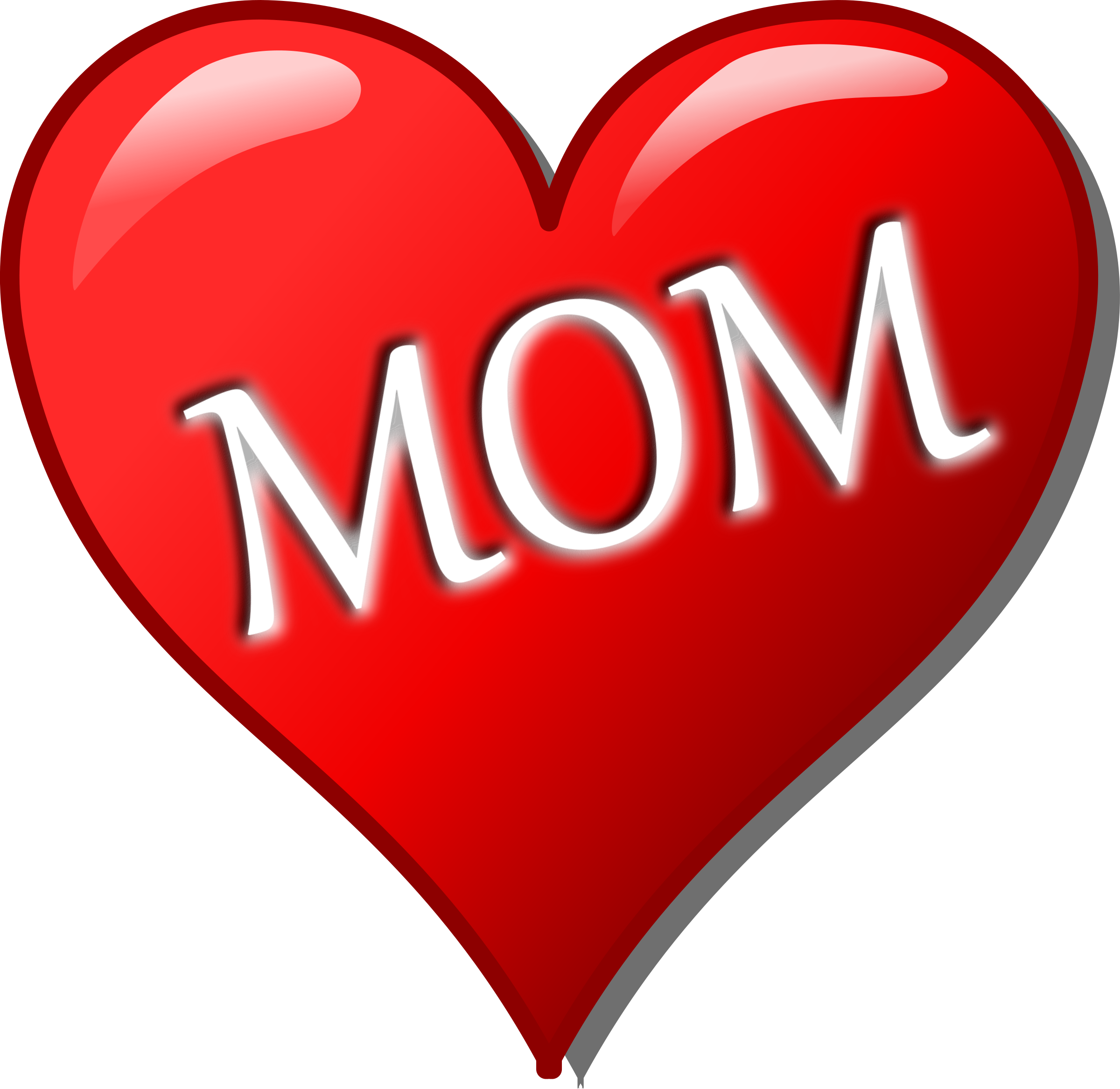 Mother's Day Heart - Mothers Day Heart (2400x2334)