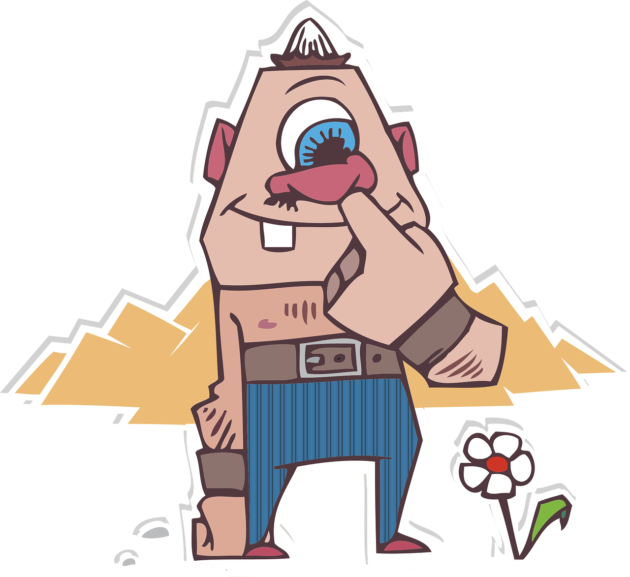 Cyclops Clipart (1280x1173)