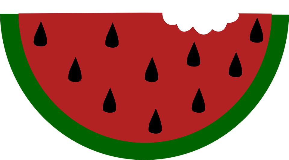 Watermelon Clip Art - Watermelon With Bite (1200x668)