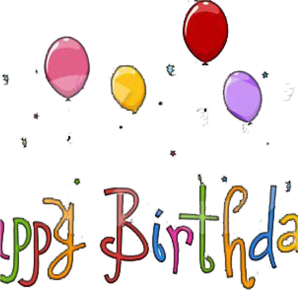 Free Birthday Clipart Images Free Animated Birthday - Happy Birthday Miles Apart (1024x1024)