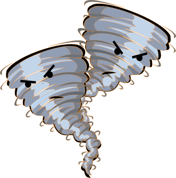 Animated Tornado Clip Art Clipart Free To Use Resource - Tornado Clip Art Gif (564x570)