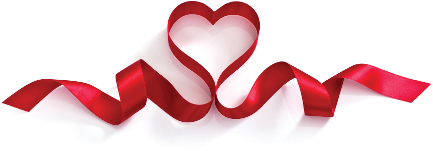 Valentine's Day At - Valentine Ribbon Png (920x522)
