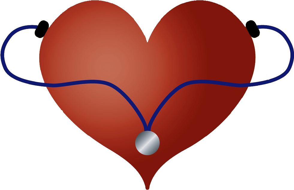 Stethoscope Heart Clipart Kid - Lub Dub Heart Beat (1002x685)