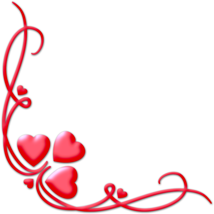 Wedding Invitation Valentine's Day Heart Clip Art - Valentine Corners (1024x768)