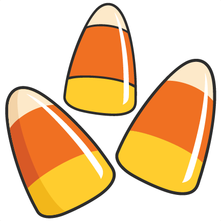 Candycorn Cliparts - Candy Corn Clip Art (432x432)