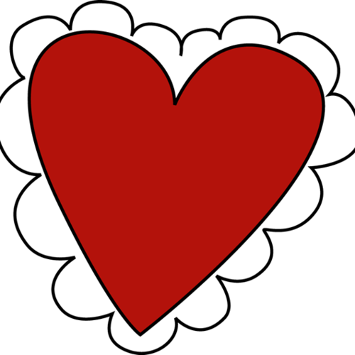 Valentine's Day Book Reading And Craft At New Fairfield - Heart For Valentine's Day (500x500)