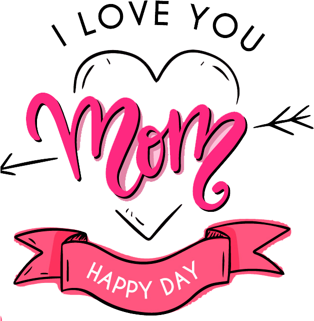 Download Vector Mothers Day English Free Png And Vector - Mother's Day (656x676)