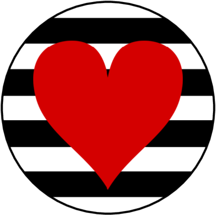 Gift Labels Templates - Heart (500x500)