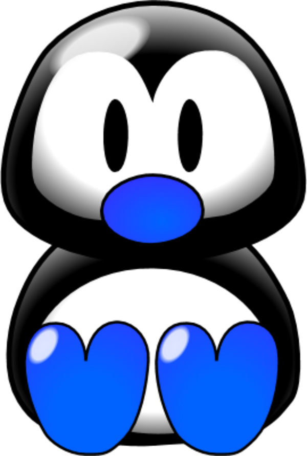Cartoon Baby Feet Free Download Clip Art On - Easy To Draw Cute Penguins (600x889)