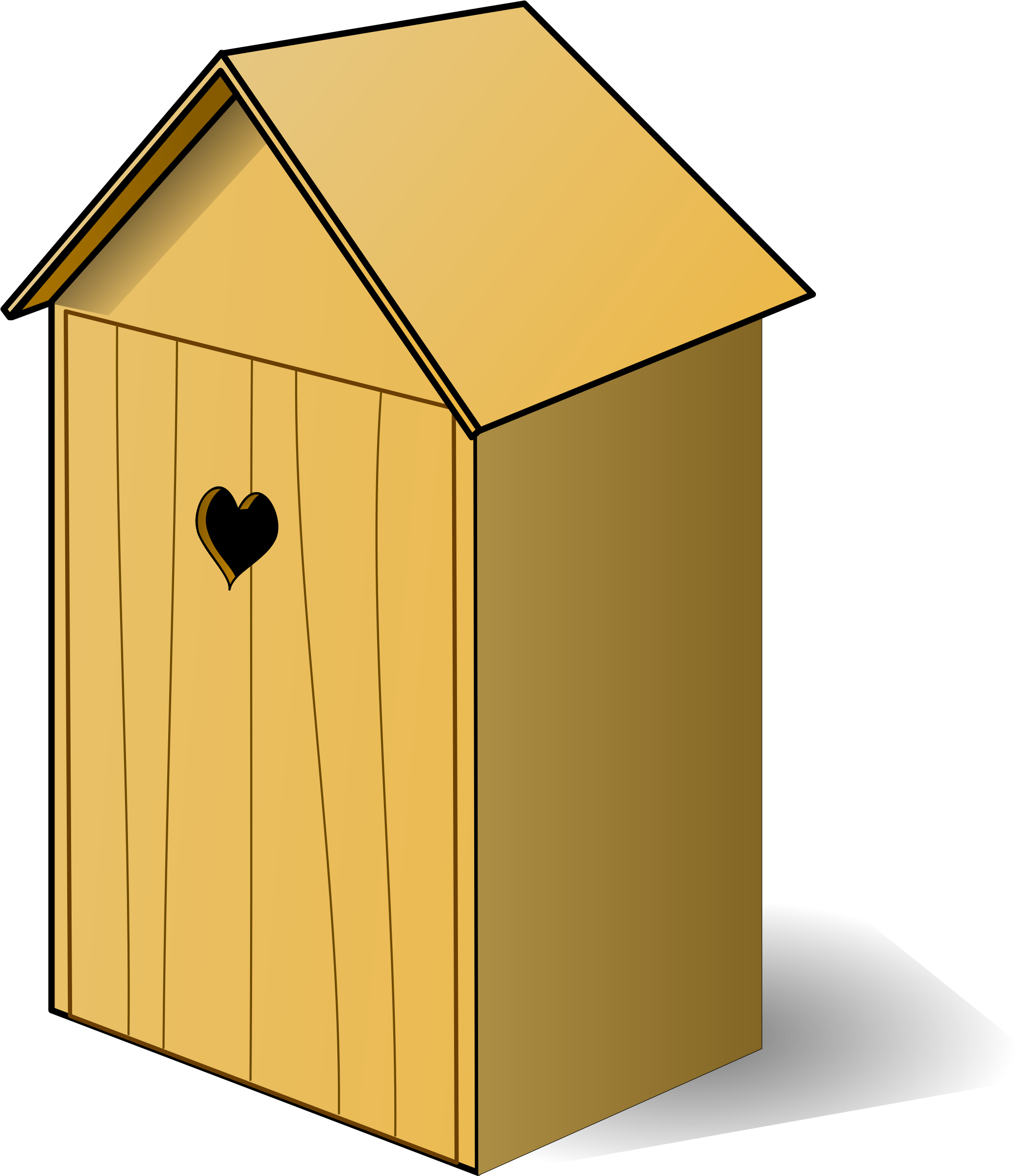 Big Image - Shed Clipart (2155x2400)