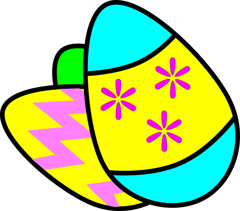 Easter Egg Eggs Celebration Tradition Traditional - 5 Little Easter Eggs (820x720)